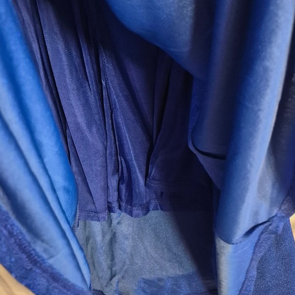 Bridesmay Blue Flutter Sleeve Midi Dress Party Cocktail‎ Career Women's - Picture 5 of 6